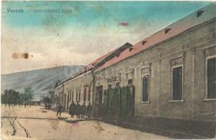 1919 Vaskoh, Vascau; Szövetkezeti üzlet, utca télen / cooperative shop, street view in winter (fl)