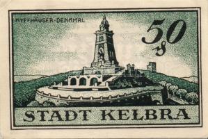Német Birodalom/Weimari Köztársaság/ Kelbra 1921. 50Pf(6x) 6klf db, teljes sor T:I,I-