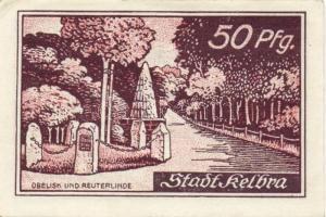 Német Birodalom/Weimari Köztársaság/ Kelbra 1921. 50Pf(6x) 6klf db, teljes sor T:I,I-