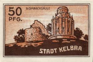 Német Birodalom/Weimari Köztársaság/ Kelbra 1921. 50Pf(6x) 6klf db, teljes sor T:I,I-