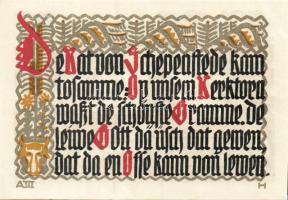 Német Birodalom/Weimari Köztársaság/ Schöppenstedt 1921. 50Pf(10x) összesen 10klf db, teljes sor T:I...