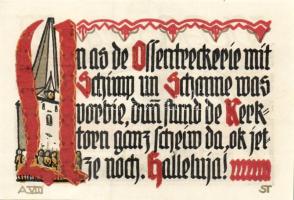 Német Birodalom/Weimari Köztársaság/ Schöppenstedt 1921. 50Pf(10x) összesen 10klf db, teljes sor T:I...