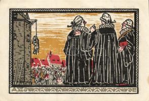 Német Birodalom/Weimari Köztársaság/ Schöppenstedt 1921. 50Pf(10x) összesen 10klf db, teljes sor T:I...