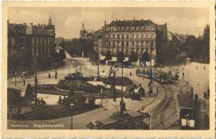 Hannover, Aegidintorplatz / square, trams