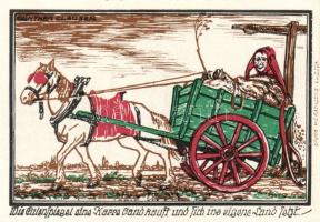 Német Birodalom/Weimari Köztársaság/ Kneitlingen 1921. 50Pf(4x) + 75Pf(4x) + 1M(2x) összesen 10klf d...