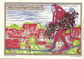 Német Birodalom/Weimari Köztársaság/ Kneitlingen 1921. 50Pf(4x) + 75Pf(4x) + 1M(2x) összesen 10klf d...