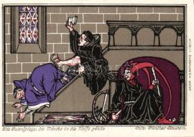 Német Birodalom/Weimari Köztársaság/ Kneitlingen 1921. 50Pf(4x) + 75Pf(4x) + 1M(2x) összesen 10klf d...