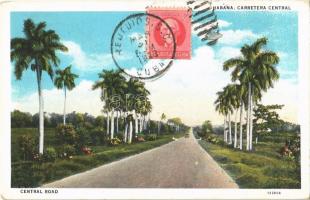 Havana, Habana, Havanna; Carretera Central / central road. TCV card (Rb)