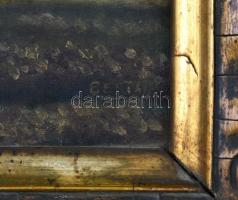 "Berta" jelzéssel: Nádasban, olaj, vászon, fa keretben, 20x33 cm, keret: 33x46 cm