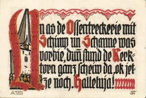 Német Birodalom/Weimari Köztársaság/ Schöppenstedt 1921. 50Pf(10x) összesen 10klf db, teljes sor T:I