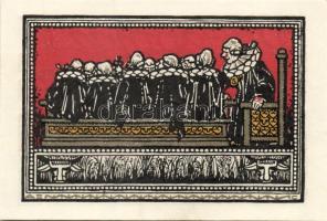 Német Birodalom/Weimari Köztársaság/ Schöppenstedt 1921. 50Pf(10x) összesen 10klf db, teljes sor T:I