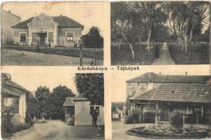 1921 Körösbánya, Baia de Cris; Tájképek, nyaraló, kastély. Engler Ferenc kiadása / villa, castle (EK)