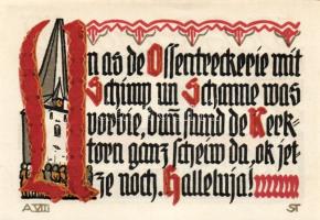 Német Birodalom/Weimari Köztársaság/ Schöppenstedt 1921. 50Pf(10x) összesen 10klf db, teljes sor T:I...