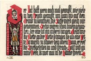 Német Birodalom/Weimari Köztársaság/ Schöppenstedt 1921. 50Pf(10x) összesen 10klf db, teljes sor T:I...