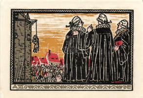 Német Birodalom/Weimari Köztársaság/ Schöppenstedt 1921. 50Pf(10x) összesen 10klf db, teljes sor T:I...