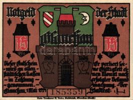 Német Birodalom/Weimari Köztársaság/ Glauchau 1921. 50Pf(6x) 6klf db, teljes sor T:I