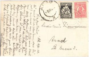 1928 Újmoldova, Bosneag, Moldova Noua; látkép, templom, temető / general view, church, cemetery. pho...