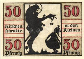 Német Birodalom/Weimari Köztársaság/ Naumburg 1920. 50Pf(12x) 12klf db, teljes sor T:I