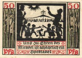 Német Birodalom/Weimari Köztársaság/ Naumburg 1920. 50Pf(12x) 12klf db, teljes sor T:I