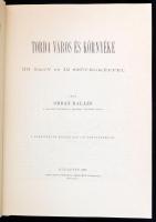 Orbán Balázs: Torda város és környéke. Hasonmás. Bp., 1984, Helikon. Kiadói egészvászon-kötés papír ...