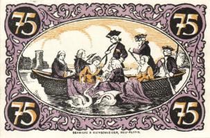 Német Birodalom/Weimari Köztársaság/ Rheinsberg 1922. 25Pf(4x) + 50Pf(4x) + 75Pf(4x) összesen 12klf ...