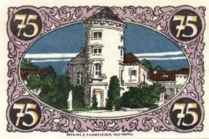 Német Birodalom/Weimari Köztársaság/ Rheinsberg 1922. 25Pf(4x) + 50Pf(4x) + 75Pf(4x) összesen 12klf ...