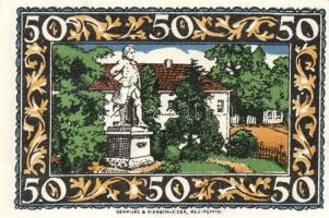 Német Birodalom/Weimari Köztársaság/ Rheinsberg 1922. 25Pf(4x) + 50Pf(4x) + 75Pf(4x) összesen 12klf ...