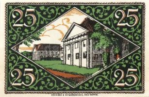 Német Birodalom/Weimari Köztársaság/ Rheinsberg 1922. 25Pf(4x) + 50Pf(4x) + 75Pf(4x) összesen 12klf ...