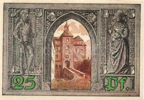 Német Birodalom/Weimari Köztársaság/ Finsterwalde 1921. 25Pf + 50Pf + 75Pf 3klf db, teljes sor T:I