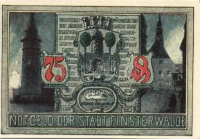 Német Birodalom/Weimari Köztársaság/ Finsterwalde 1921. 25Pf + 50Pf + 75Pf 3klf db, teljes sor T:I