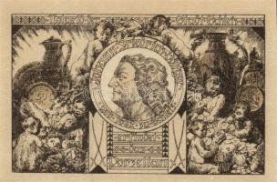 Német Birodalom/Weimari Köztársaság/ Schleiz 1921. 50Pf(8x) 8klf db, teljes sor T:I