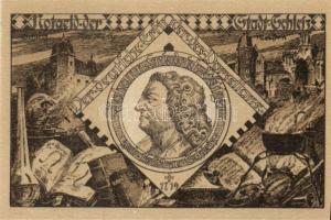 Német Birodalom/Weimari Köztársaság/ Schleiz 1921. 50Pf(8x) 8klf db, teljes sor T:I