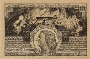 Német Birodalom/Weimari Köztársaság/ Schleiz 1921. 50Pf(8x) 8klf db, teljes sor T:I