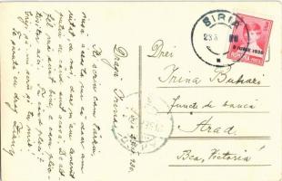 1930 Világos, Siria; utca, templom, vár / Cetatea Siriei / street, church, castle. photo