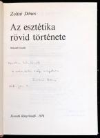 Zoltai Dénes: Az esztétika rövid története. Második kiadás. Bp., 1978, Kossuth. Kiadói egészvászon-k...