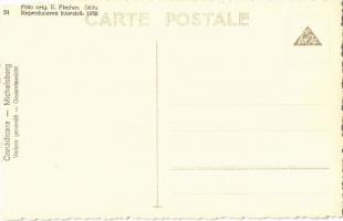 1938 Kisdisznód, Michelsberg, Cisnadioara; Evangélikus erődtemplom, "vár"/ Lutheran fortif...