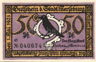 Német Birodalom/Weimari Köztársaság/ Merseburg 1921. 5Pf + 10Pf + 20Pf + 50Pf (6x) összesen 10klf db...