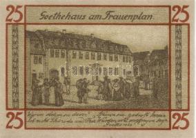 Német Birodalom/Weimari Köztársaság/ Weimar 1921. 25Pf(6x) 6klf db, teljes sor T:I