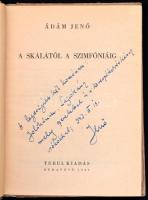 Ádám Jenő: A skálától a szimfóniáig. Bp., 1943, Turul. Kiadói félvászon-kötés