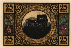 Német Birodalom/Weimari Köztársaság/ Lobeda 1921. 10Pf + 25Pf(3x) + 50Pf(4x) összesen 8klf db, telje...