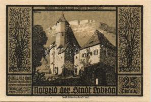 Német Birodalom/Weimari Köztársaság/ Lobeda 1921. 10Pf + 25Pf(3x) + 50Pf(4x) összesen 8klf db, telje...