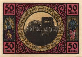 Német Birodalom/Weimari Köztársaság/ Lobeda 1921. 10Pf + 25Pf(3x) + 50Pf(4x) összesen 8klf db, telje...