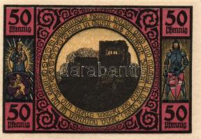 Német Birodalom/Weimari Köztársaság/ Lobeda 1921. 10Pf + 25Pf(3x) + 50Pf(4x) összesen 8klf db, telje...