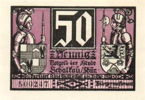 Német Birodalom/Weimari Köztársaság/ Schalkau 1921. 50Pf(6x) 6klf db, teljes sor T:I