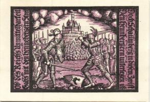 Német Birodalom/Weimari Köztársaság/ Schalkau 1921. 50Pf(6x) 6klf db, teljes sor T:I