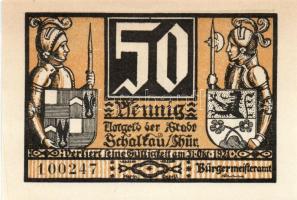 Német Birodalom/Weimari Köztársaság/ Schalkau 1921. 50Pf(6x) 6klf db, teljes sor T:I