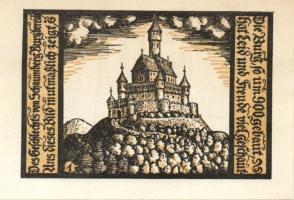 Német Birodalom/Weimari Köztársaság/ Schalkau 1921. 50Pf(6x) 6klf db, teljes sor T:I