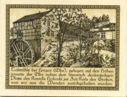 Német Birodalom/Weimari Köztársaság/ Lenzen 1922. 50Pf(3x) + 75Pf(3x) 6klf db, teljes sor T:I