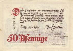 Német Birodalom/Weimari Köztársaság/ Gotha 1921. 50Pf(4x) 4klf db, teljes sor T:I