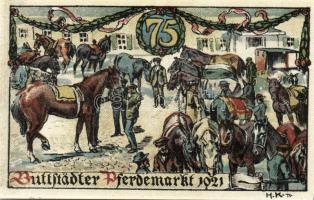 Német Birodalom/Weimari Köztársaság/ Buttstadt 1921.25Pf (2x) + 50Pf (2x) + 75Pf (2x) összesen 6klf ...